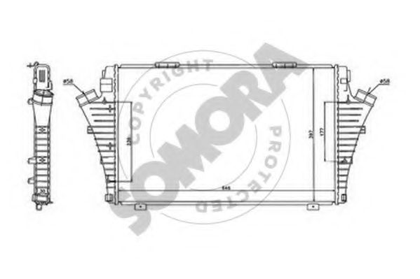 Intercooler, compresor