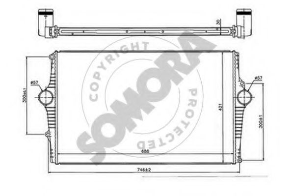 Intercooler, compresor