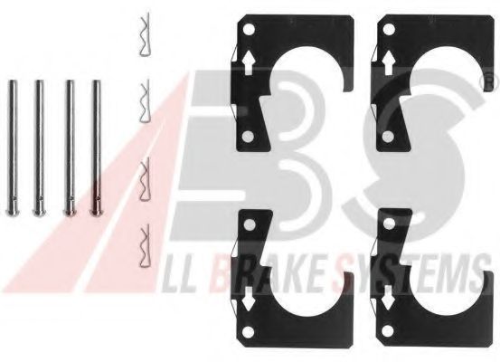 Set accesorii, placute frana