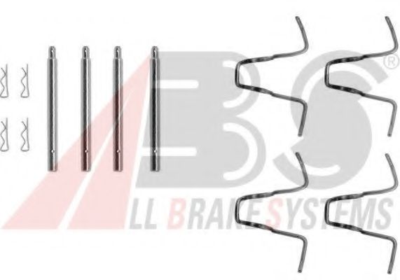 Set accesorii, placute frana