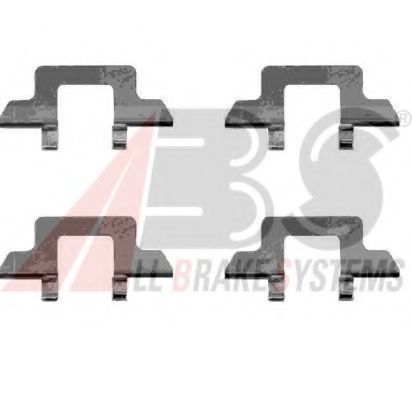 Set accesorii, placute frana