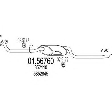 Toba esapamet intermediara