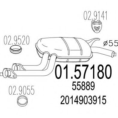 Toba esapamet intermediara