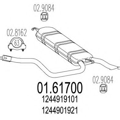 Toba esapament finala