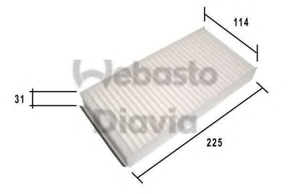 Filtru, aer habitaclu