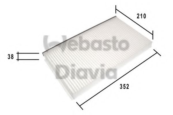 Filtru, aer habitaclu