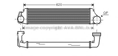 Intercooler, compresor