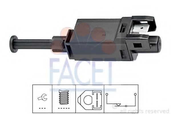 Comutator lumini frana