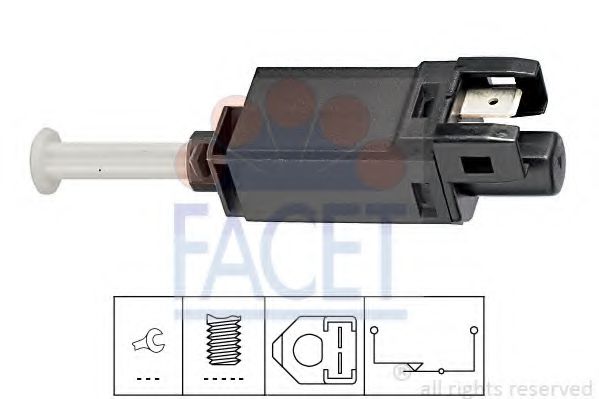 Comutator lumini frana