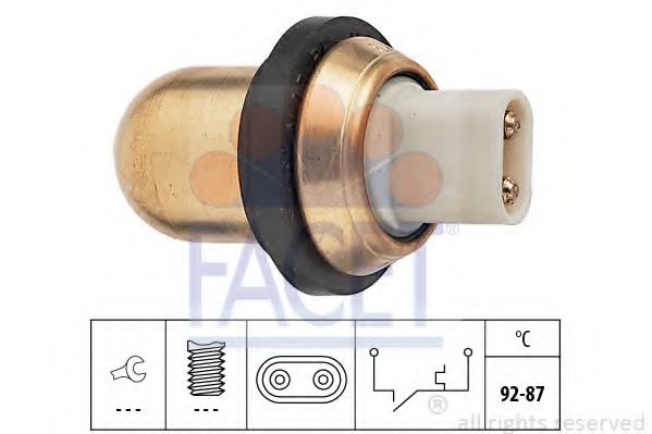 Comutator temperatura, ventilator radiator