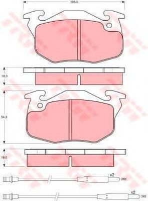 Set frana, frana disc