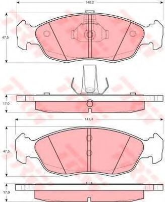 Set frana, frana disc