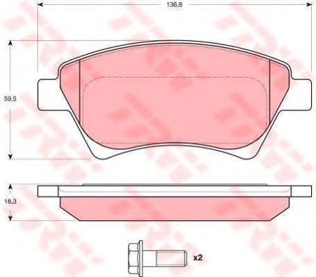 Set frana, frana disc