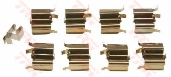 Set accesorii, placute frana