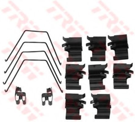 Set accesorii, placute frana