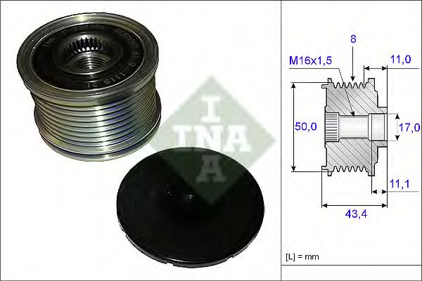 Sistem roata libera, generator
