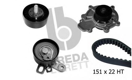 Set pompa apa + curea dintata