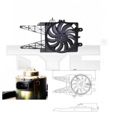 Ventilator, radiator