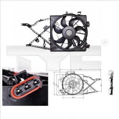 Ventilator, radiator