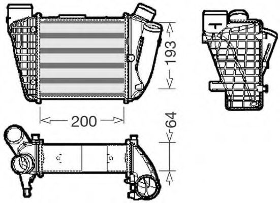 Intercooler, compresor
