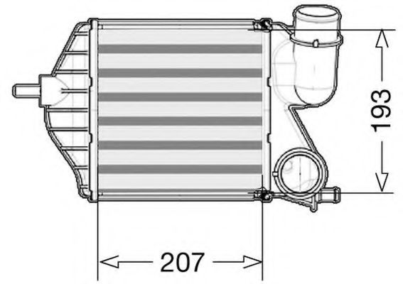 Intercooler, compresor