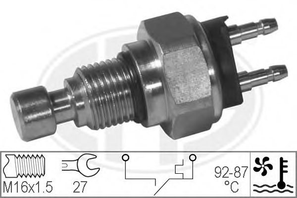 Comutator temperatura, ventilator radiator