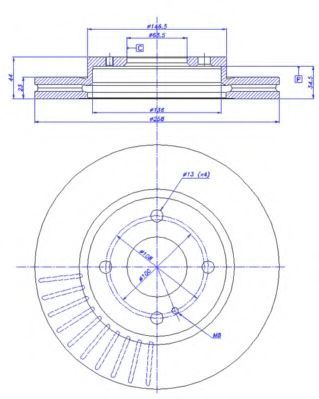 Disc frana