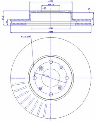 Disc frana