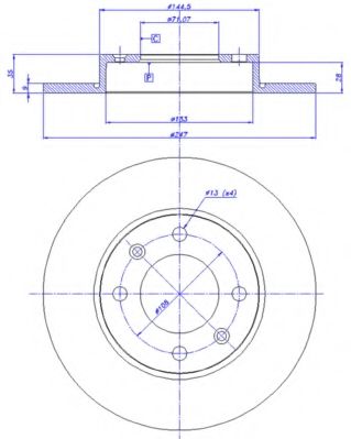 Disc frana