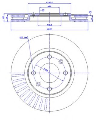Disc frana