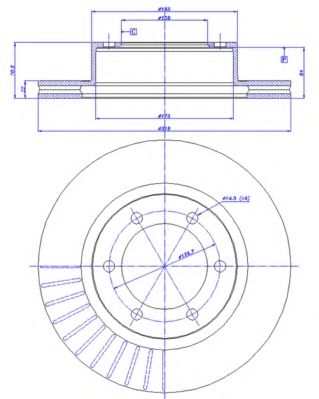 Disc frana