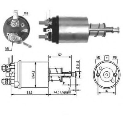 Solenoid, electromotor