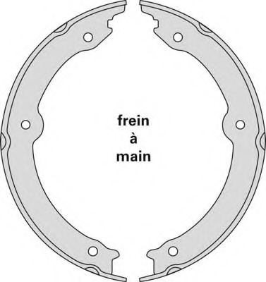 Set saboti frana, frana de mana