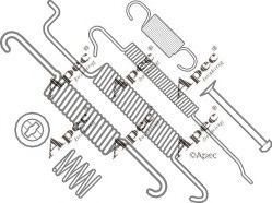 Set accesorii, sabot de frana