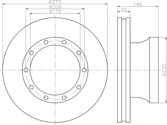 Disc frana