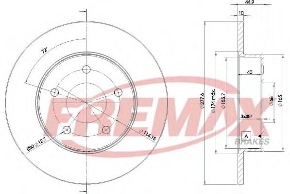 Disc frana