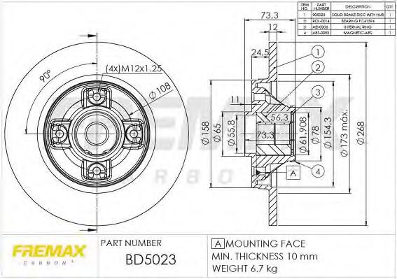 Disc frana