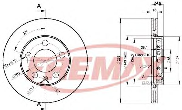 Disc frana