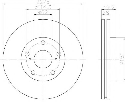 Disc frana