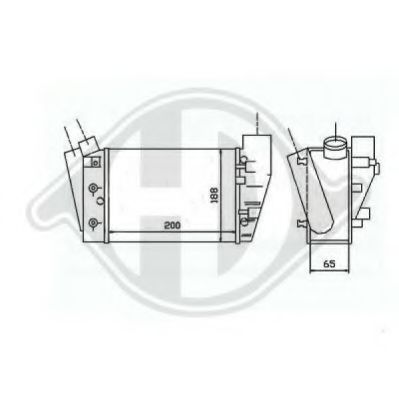 Intercooler, compresor