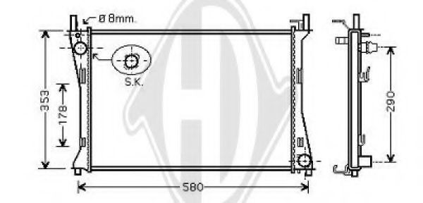 Radiator, racire motor