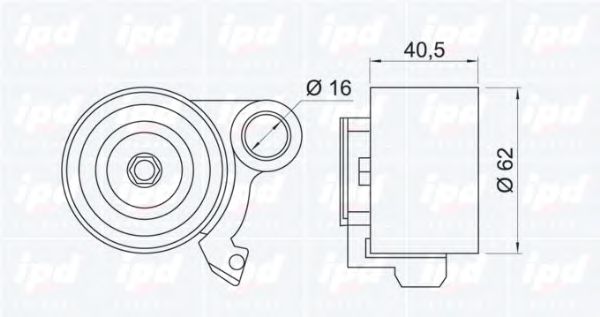 rola intinzator,curea distributie
