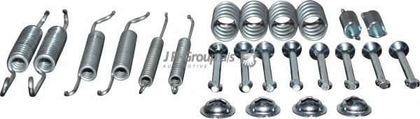 Set accesorii, sabot de frana