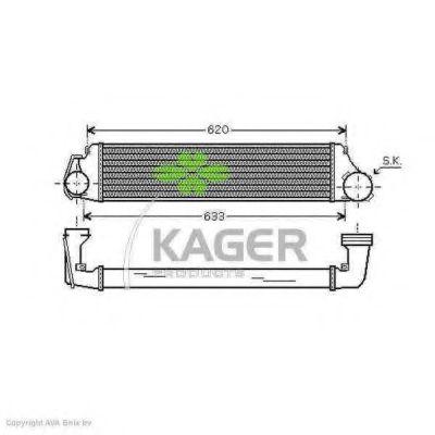 Intercooler, compresor