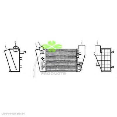 Intercooler, compresor
