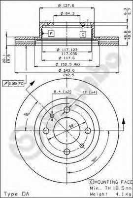 Disc frana