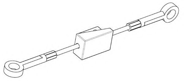 Cablu, frana de parcare