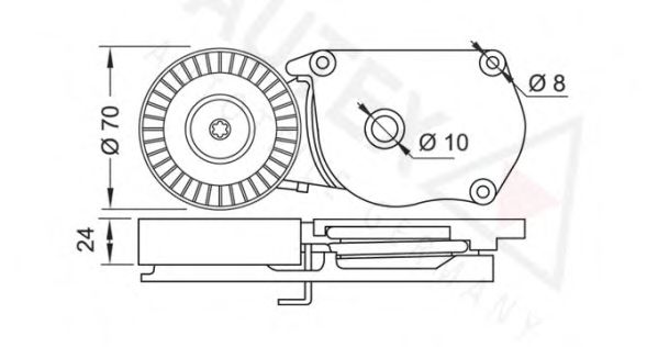 Intinzator curea, curea distributie