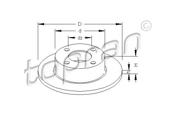 Disc frana