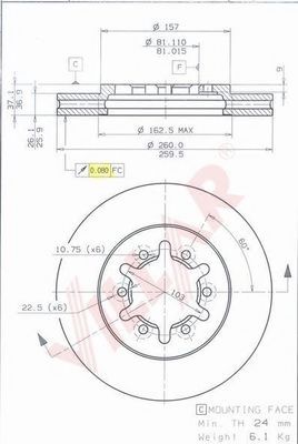 Disc frana